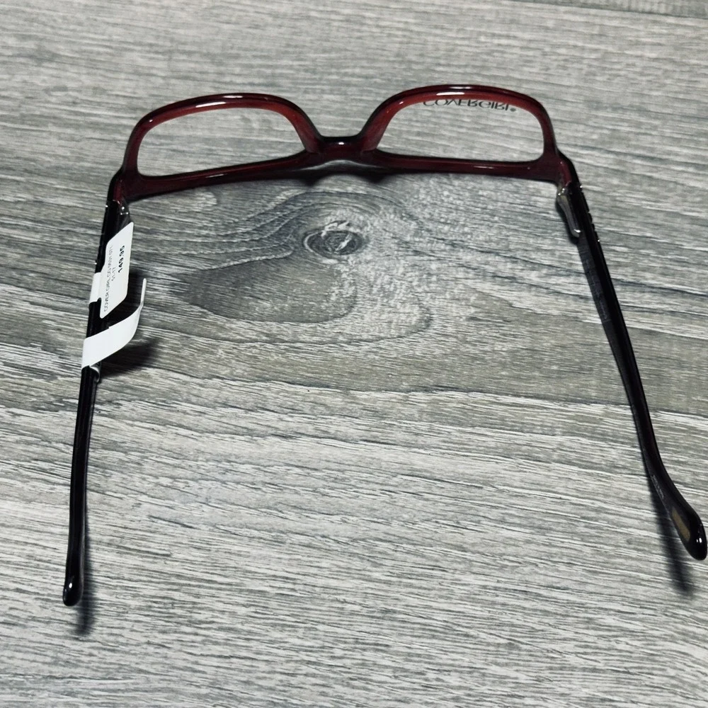 CoverGirl CG0531 071 Eyeglass Frames Womens 51-17-135 Red Tortoise Rectangular‎